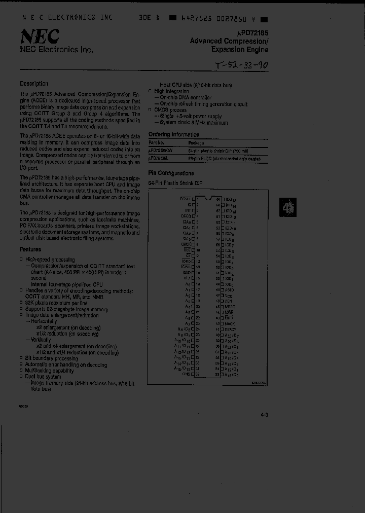UPD72185L_1853490.PDF Datasheet