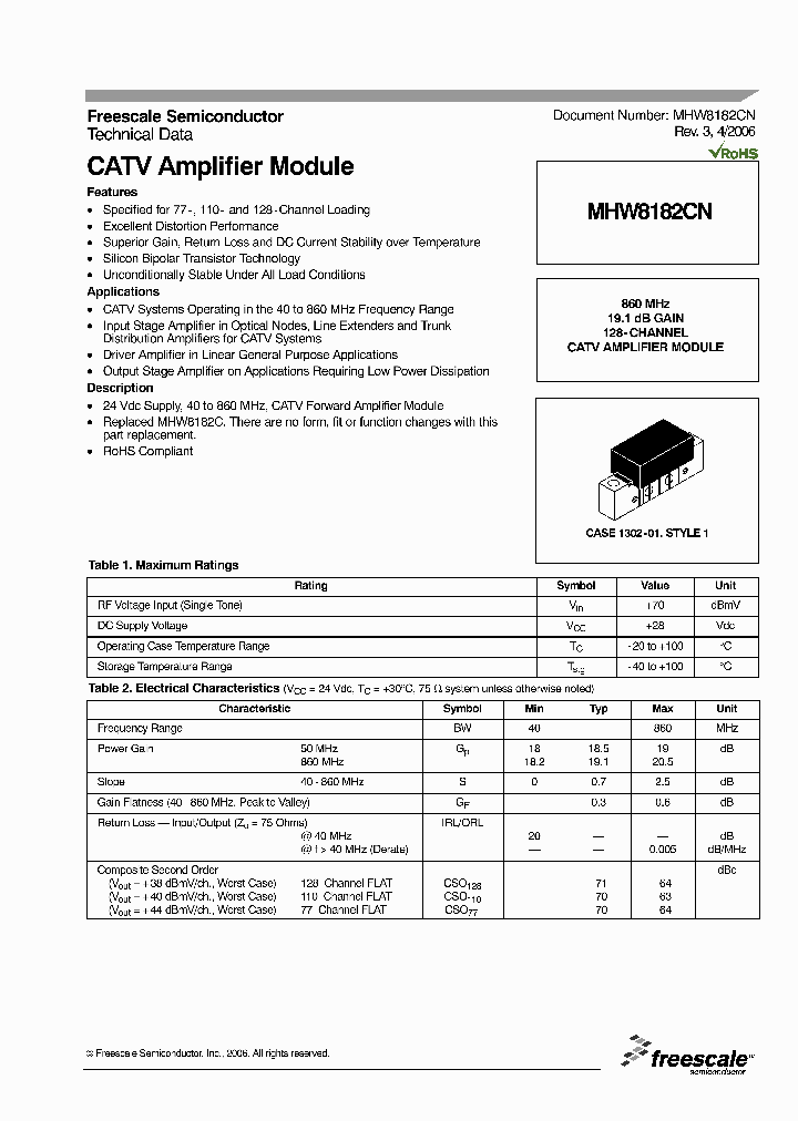 MHW8182CN_1853458.PDF Datasheet