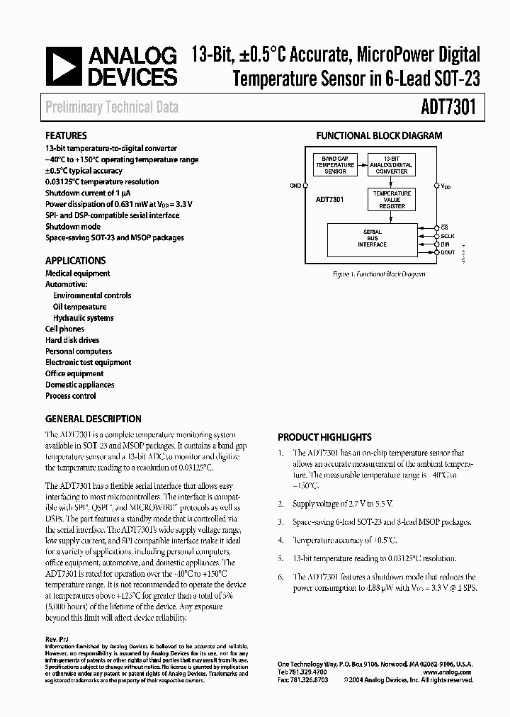 ADT7301ARM_1923426.PDF Datasheet
