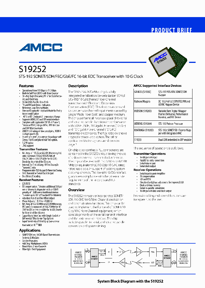 S19205_1856226.PDF Datasheet