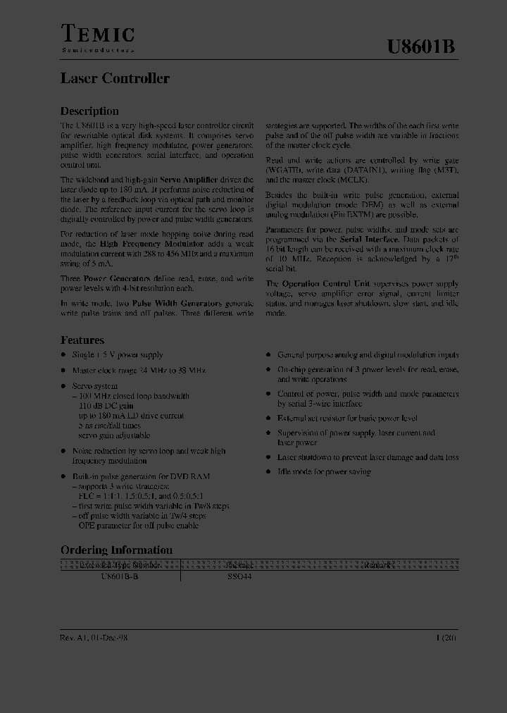 U8601B-B_1862432.PDF Datasheet