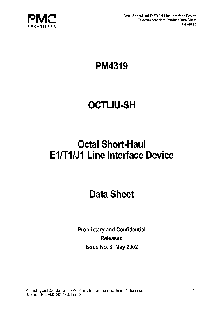 PM4319-BI_1855623.PDF Datasheet