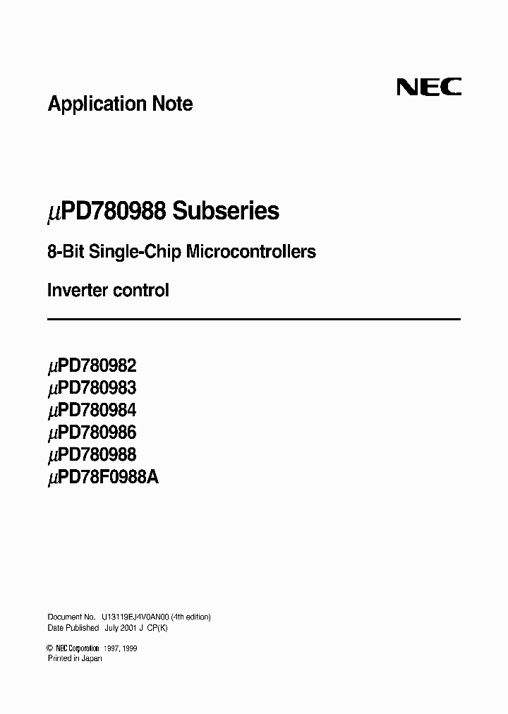 UPD78F0988A_1859593.PDF Datasheet
