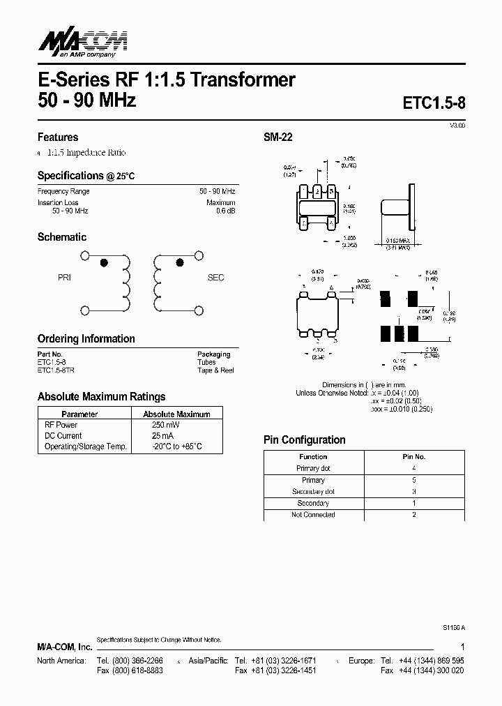 ETC15-8TR_1863873.PDF Datasheet
