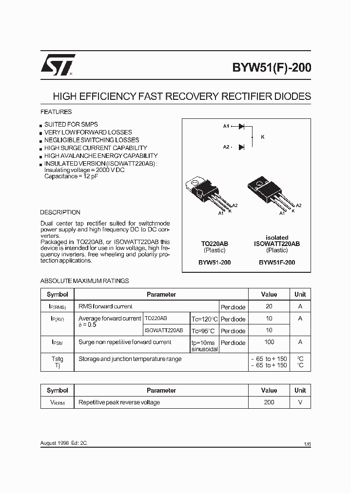 BYW51F-200_1866061.PDF Datasheet