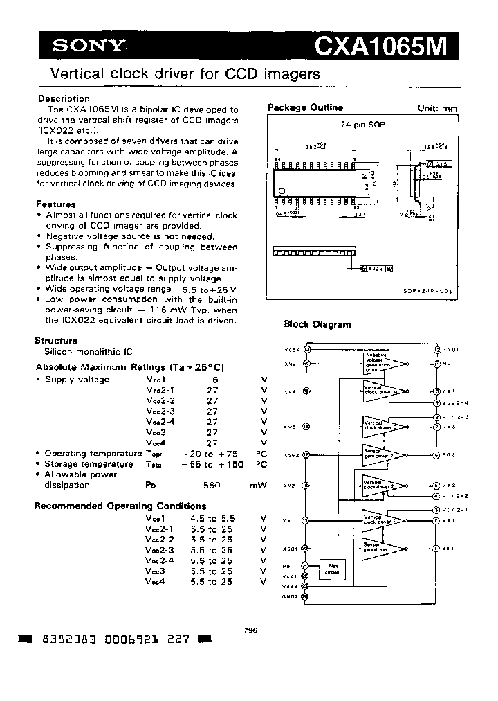 CXA1065M_1862024.PDF Datasheet