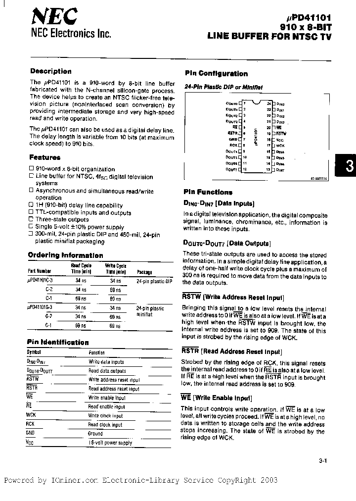 UPD41101G-3_1866941.PDF Datasheet