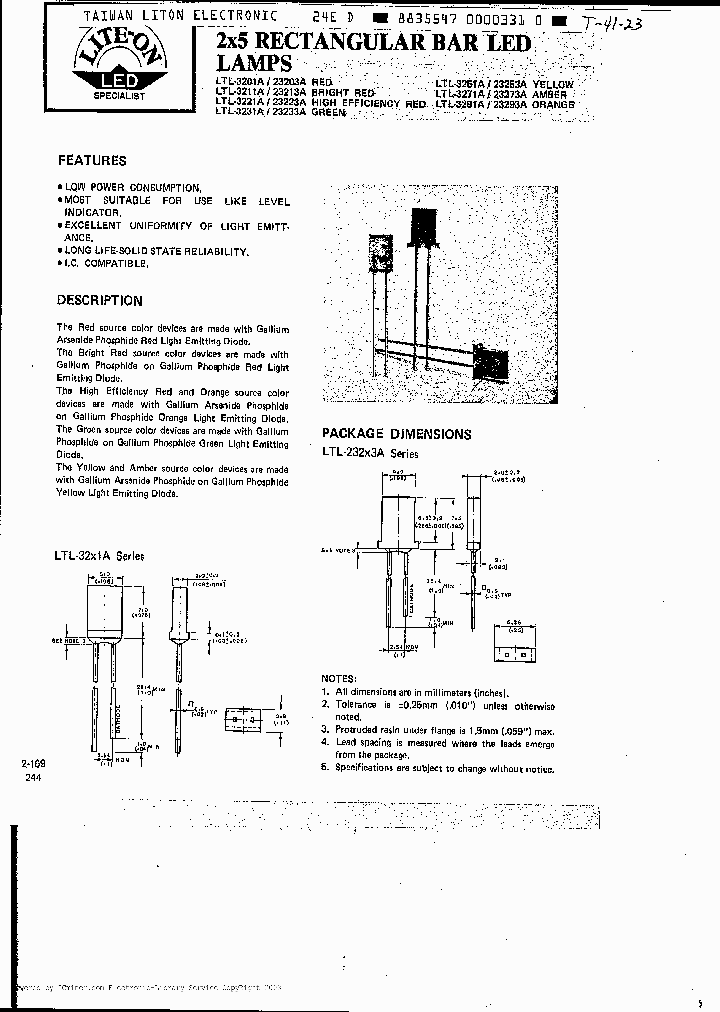 LTL23223A_1860293.PDF Datasheet