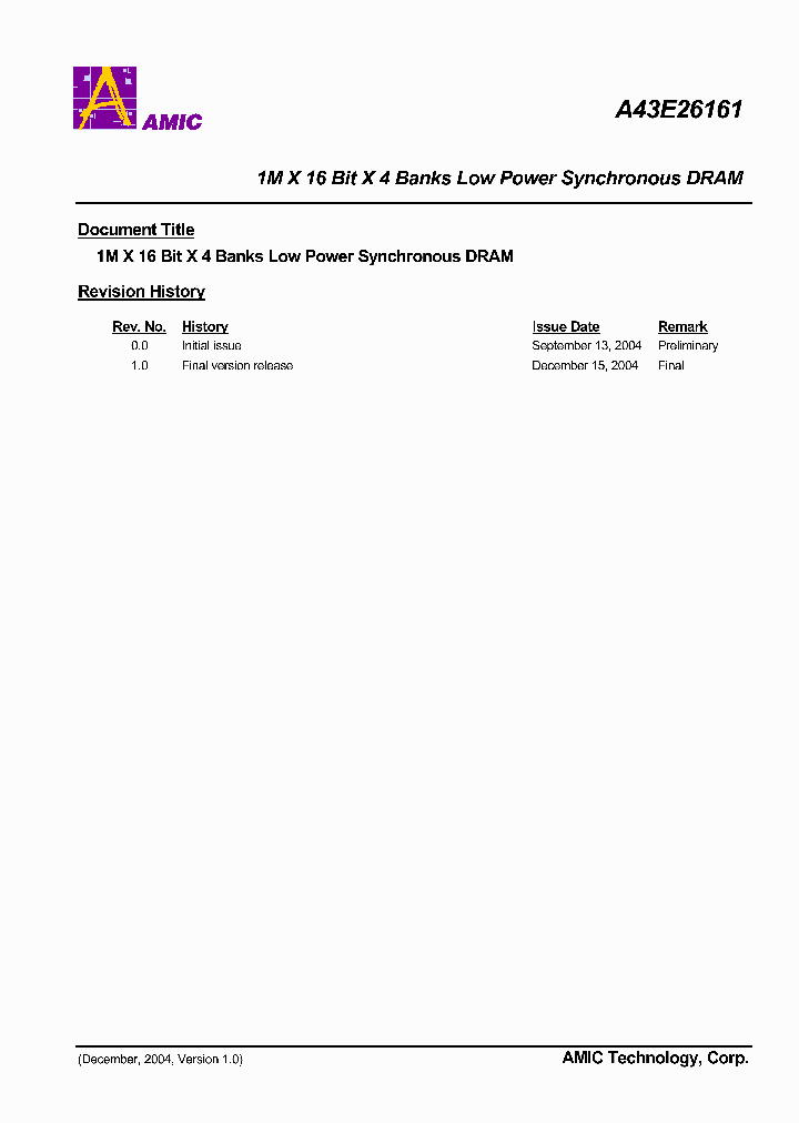 A43E26161G-95_1869458.PDF Datasheet