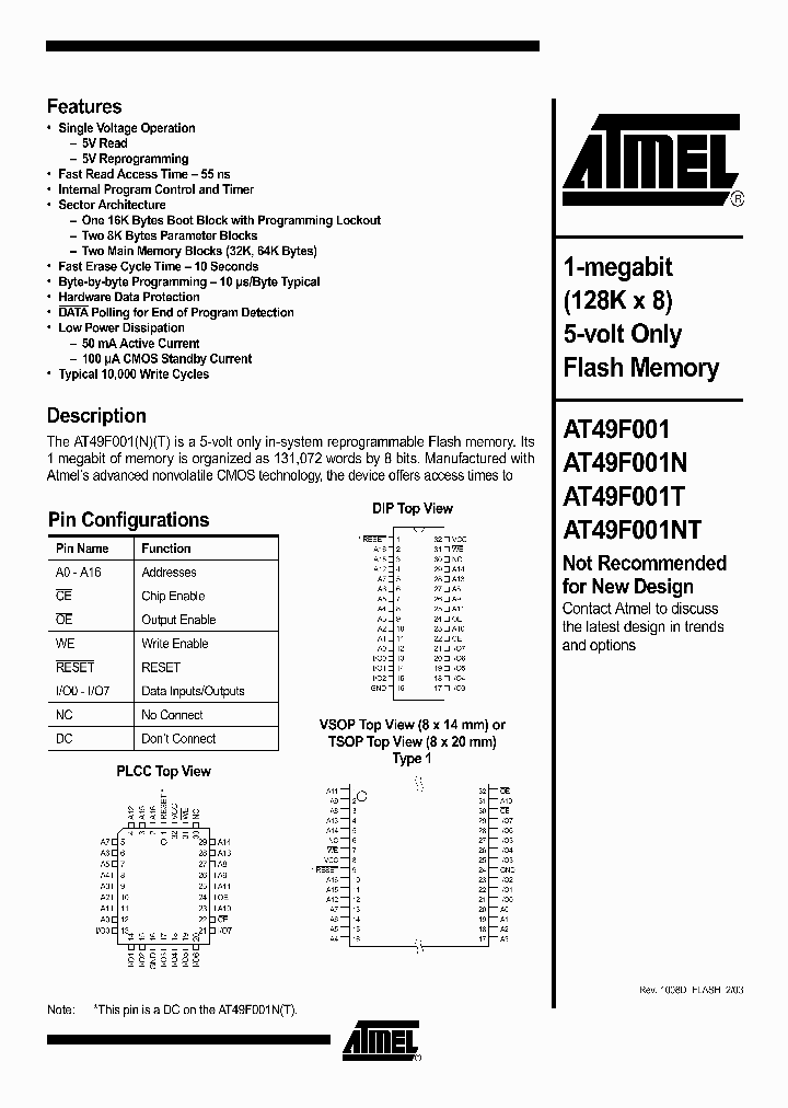 AT49F001N-70PC_1871052.PDF Datasheet