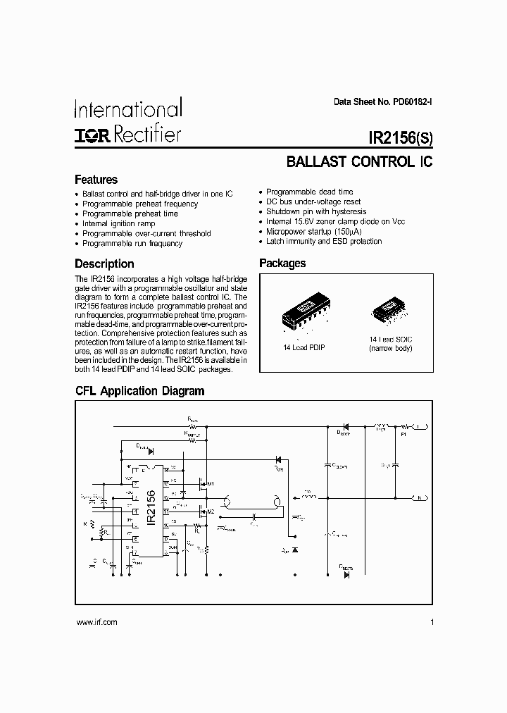 IR2156_1927874.PDF Datasheet