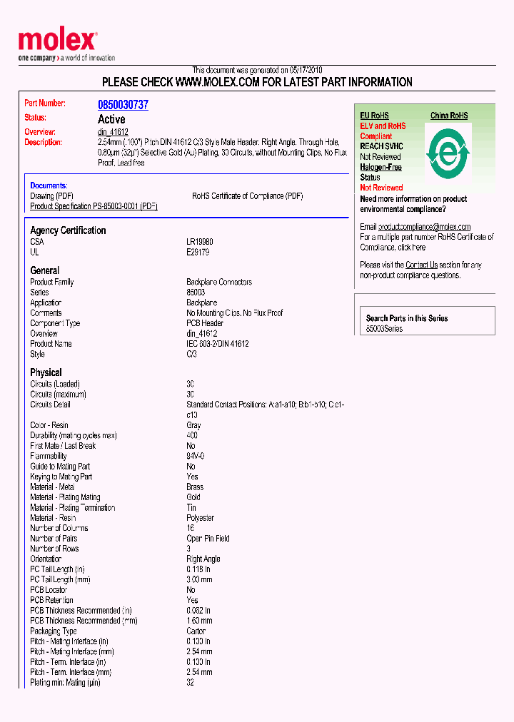 0850030737_1929306.PDF Datasheet