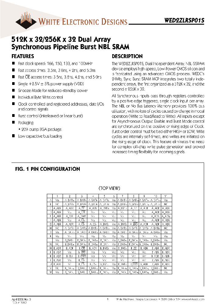 WED2ZLRSP01S-BC_1873062.PDF Datasheet