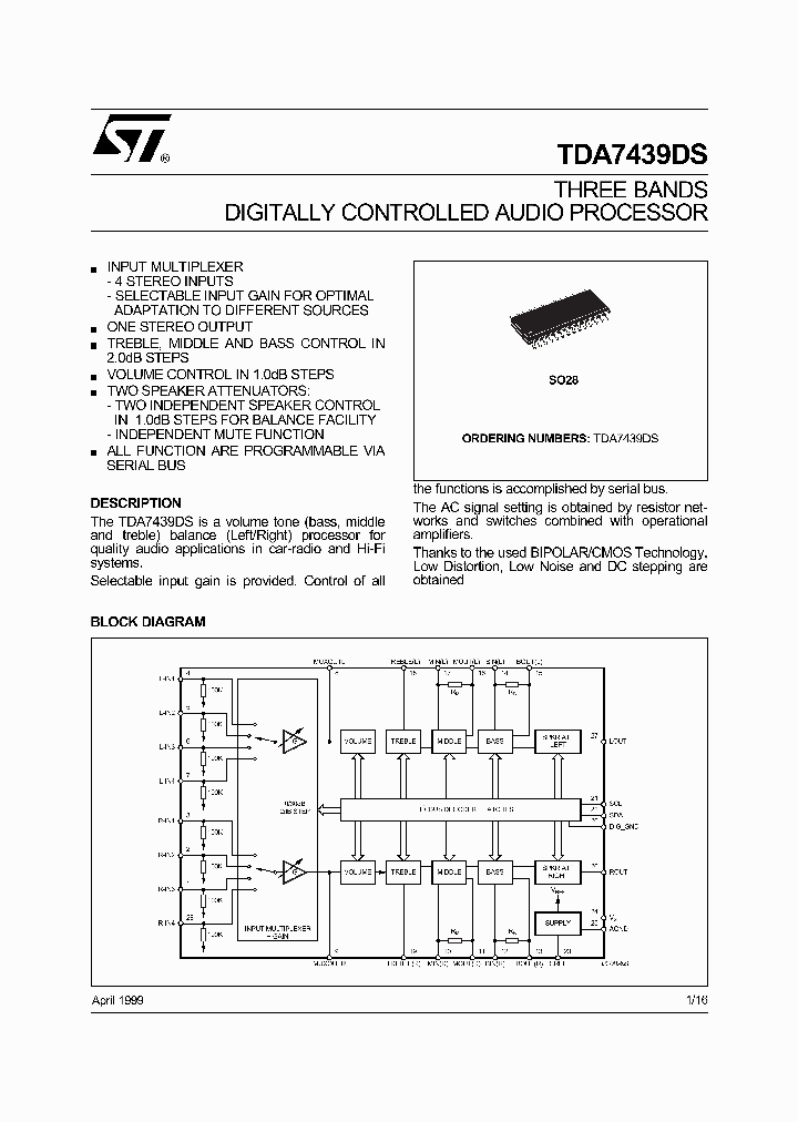 TDA7439DS_1932447.PDF Datasheet