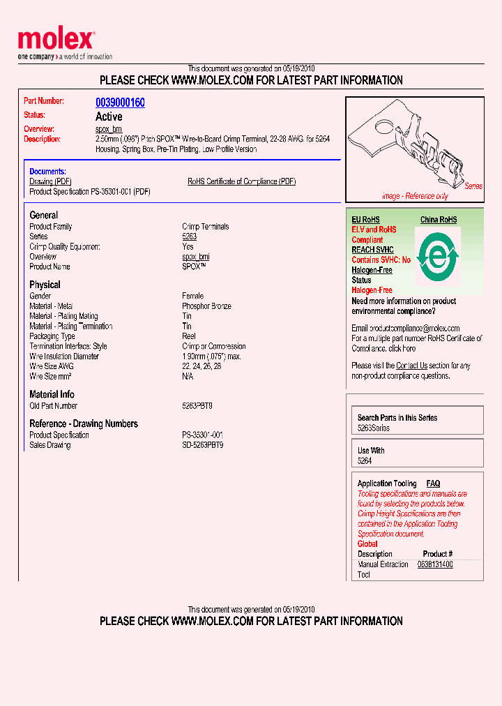 0039000160_1934489.PDF Datasheet