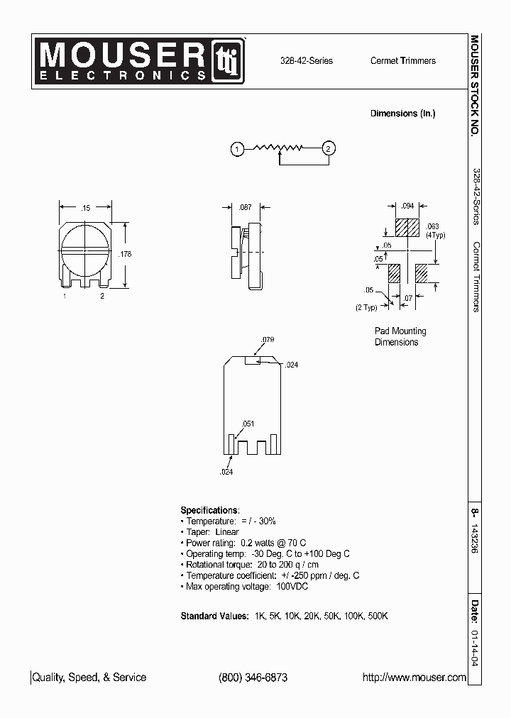 328-42-5K_1884605.PDF Datasheet