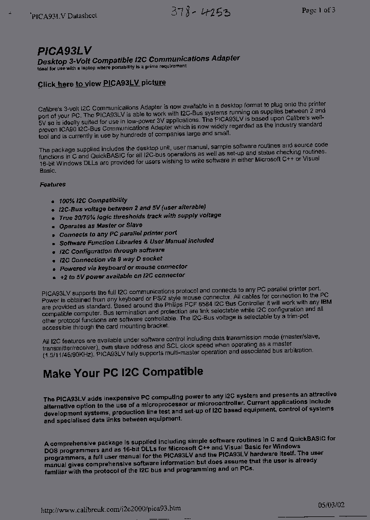 PCI93LVC_1884872.PDF Datasheet