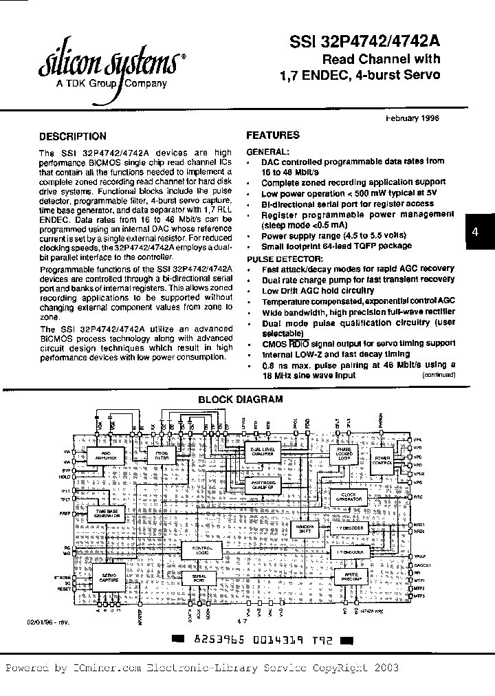 SSI32P4742-CGT_1888762.PDF Datasheet