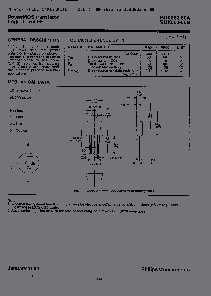 BUK552-50B_1885740.PDF Datasheet