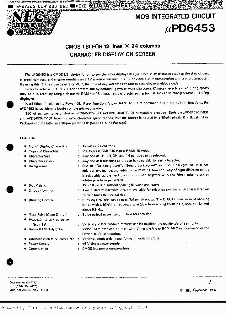 UPD6453GT-101_1885440.PDF Datasheet