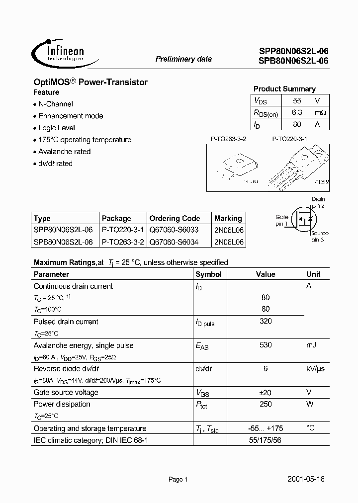 SPB80N06S2L-06_1939316.PDF Datasheet