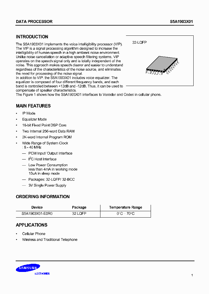 S5A1903X01_1902563.PDF Datasheet
