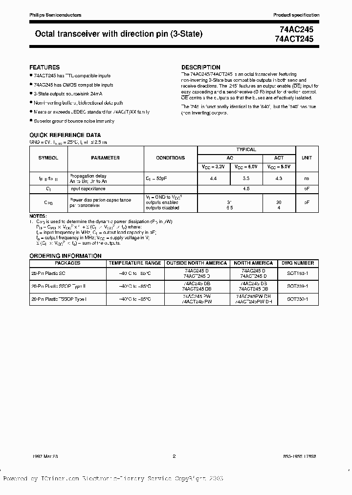 74AC245PW_1911693.PDF Datasheet