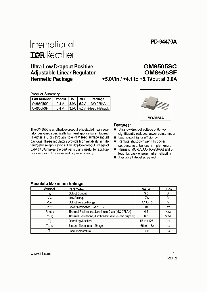 OM8505SC_1953436.PDF Datasheet