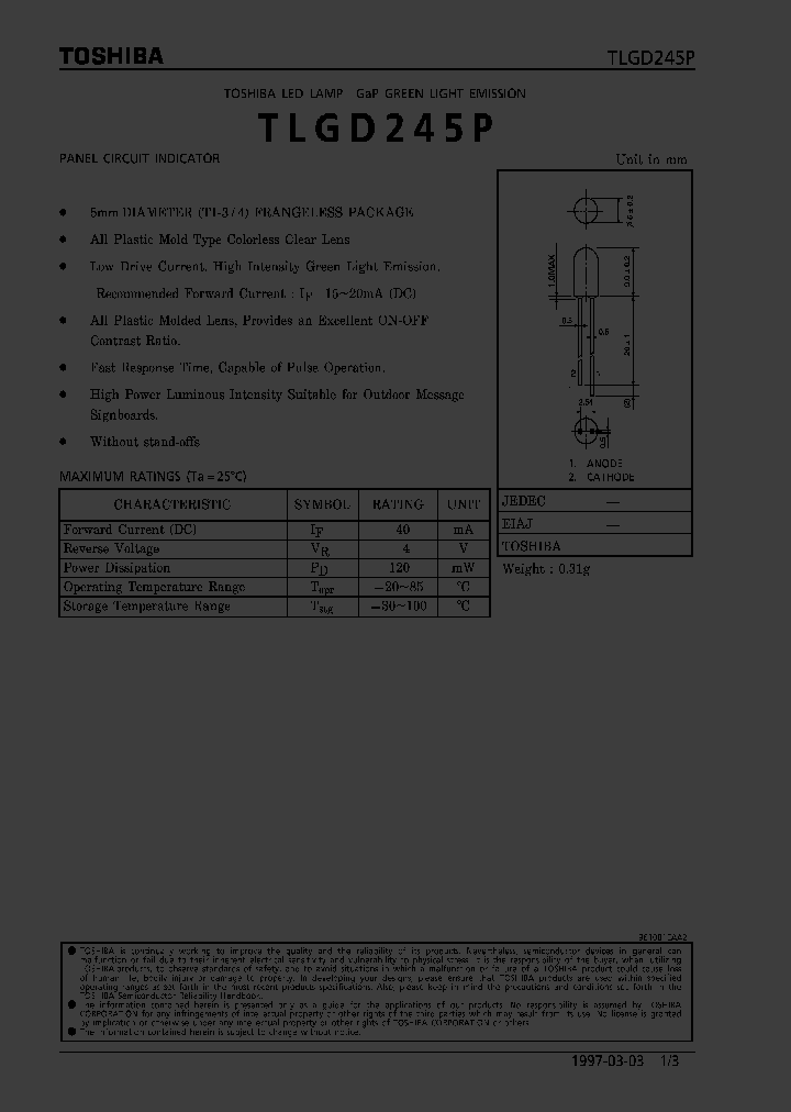 TLGD245P_1911689.PDF Datasheet