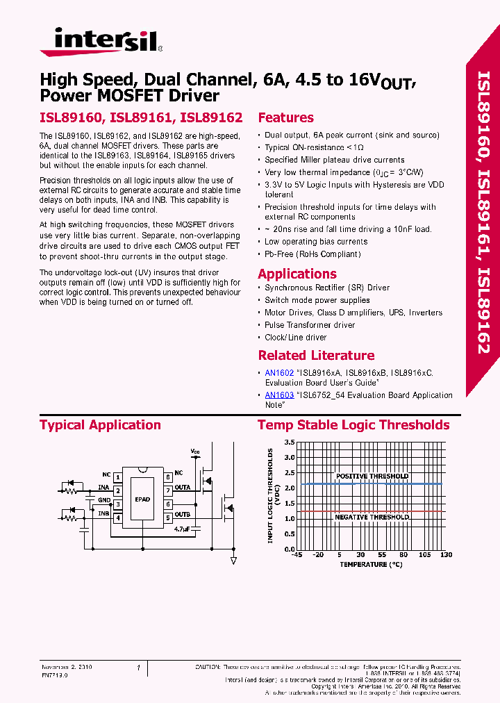 ISL89160_1953919.PDF Datasheet