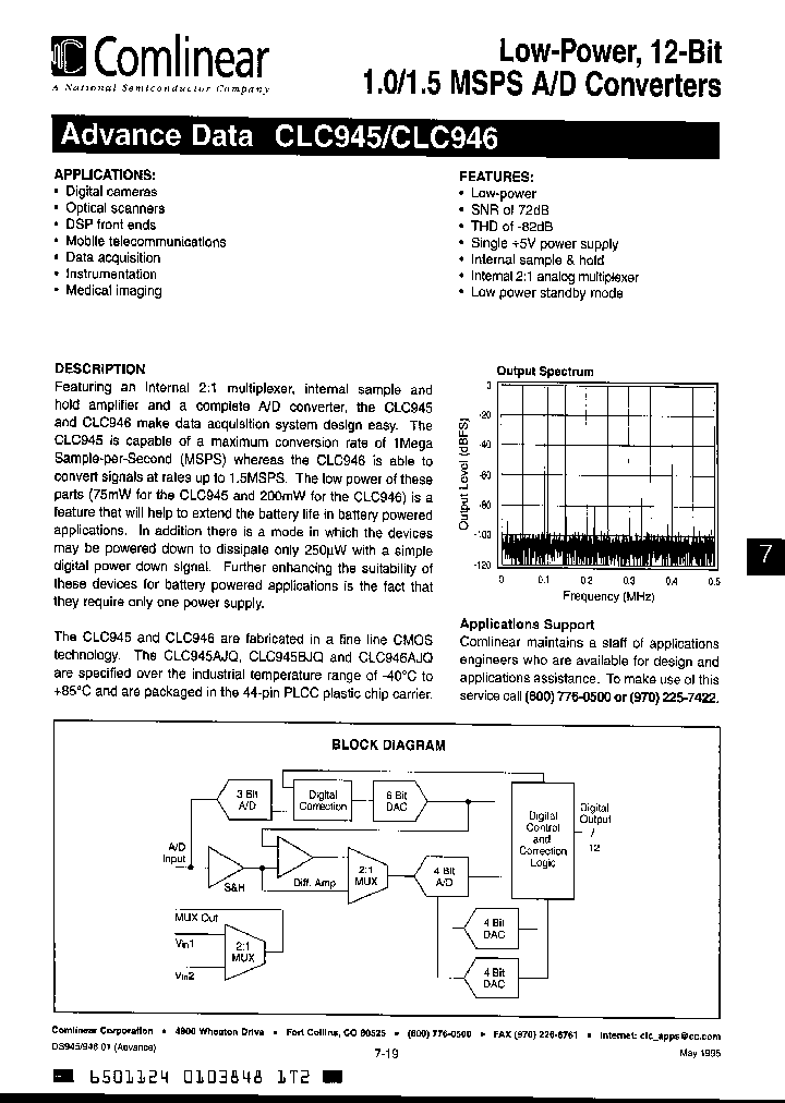 CLC945BJQ_1911384.PDF Datasheet