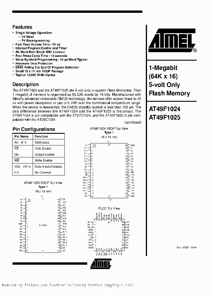 AT49F1025-50VC_1911947.PDF Datasheet