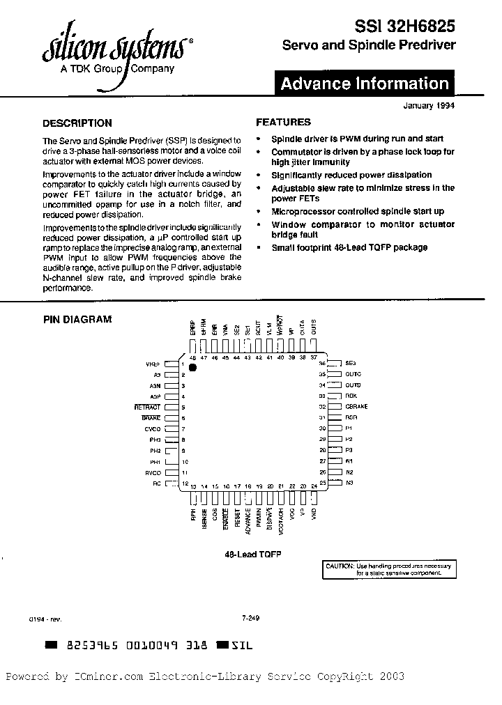 SSI32H6825-CGT_1912620.PDF Datasheet
