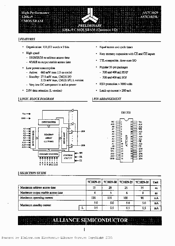 AS7C1029-35JC_1917523.PDF Datasheet