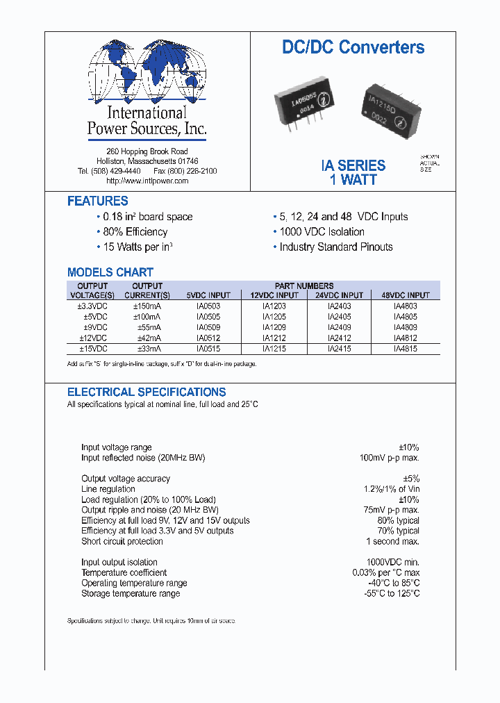 IA1215S_1922080.PDF Datasheet