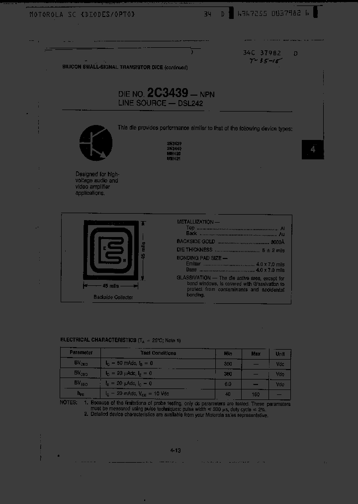 2C3439_1925724.PDF Datasheet