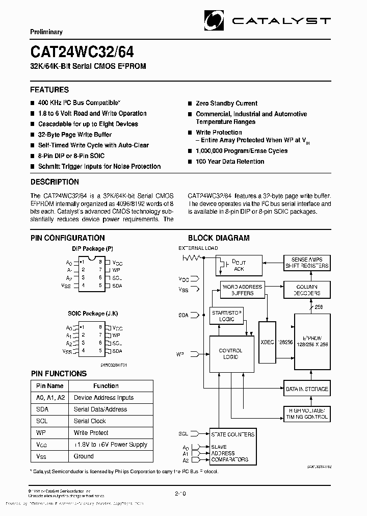 CAT24WC32J-18_1928390.PDF Datasheet