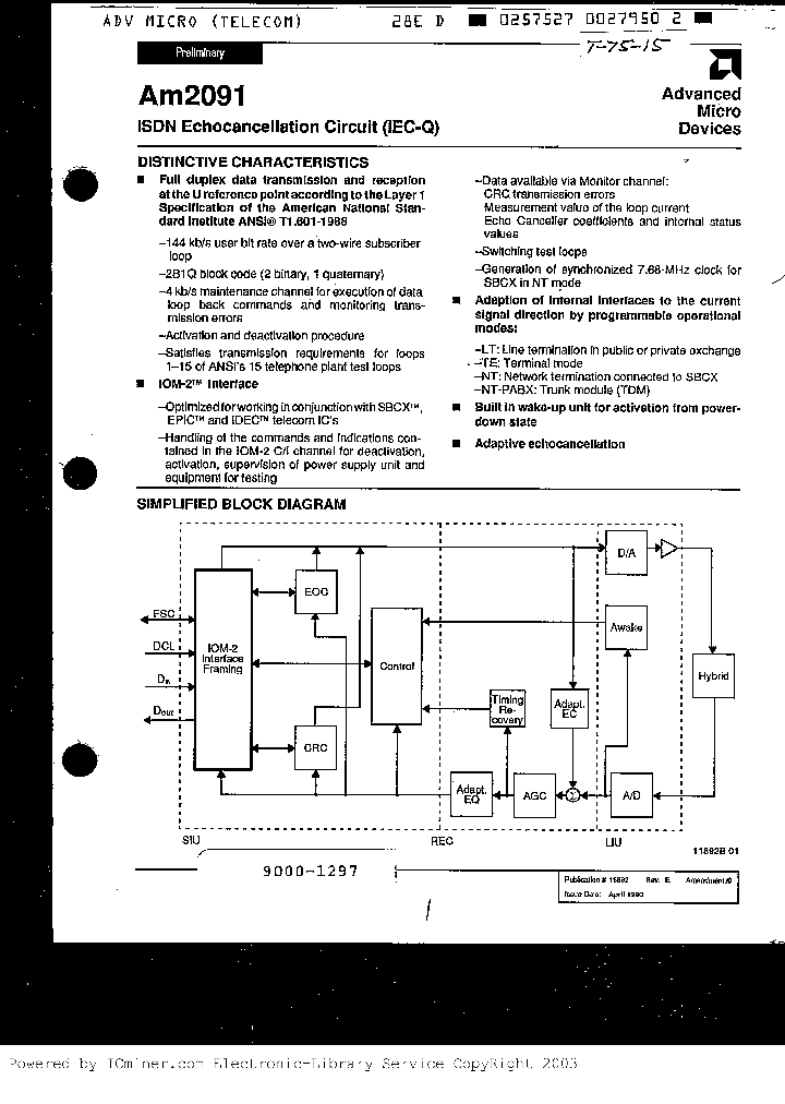 AM20911PC_1928507.PDF Datasheet