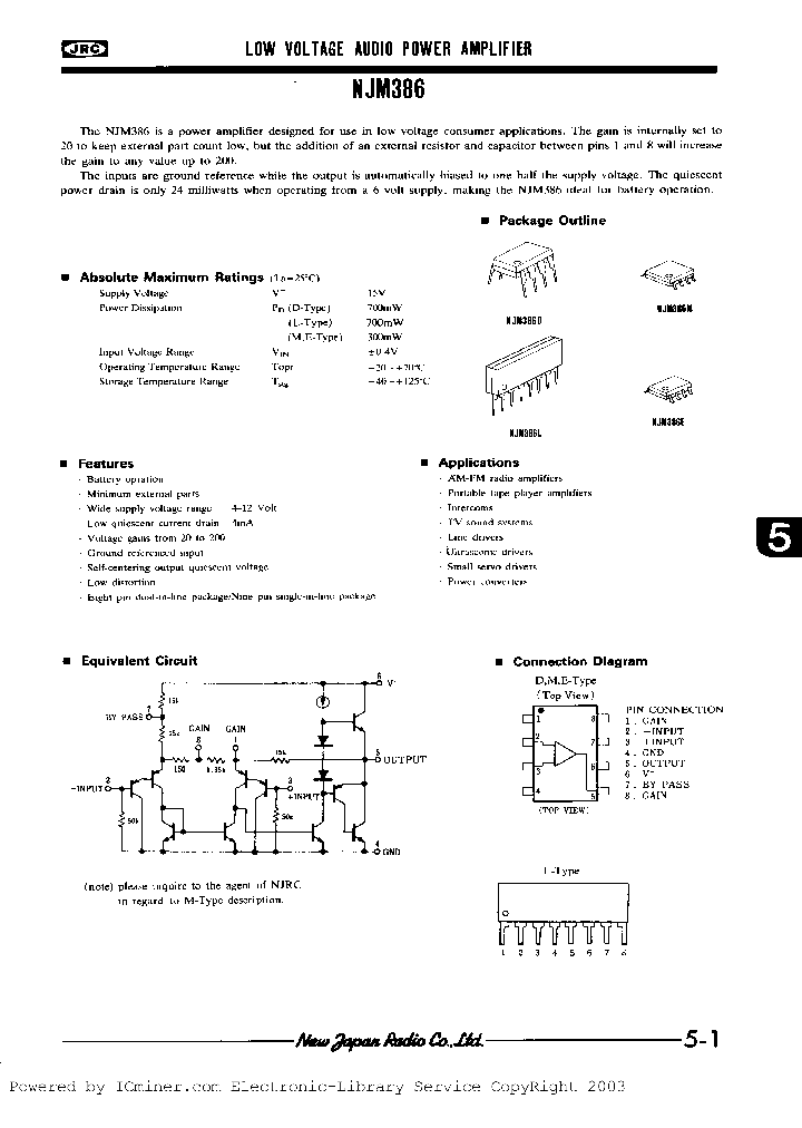 NJM386BE_1929039.PDF Datasheet