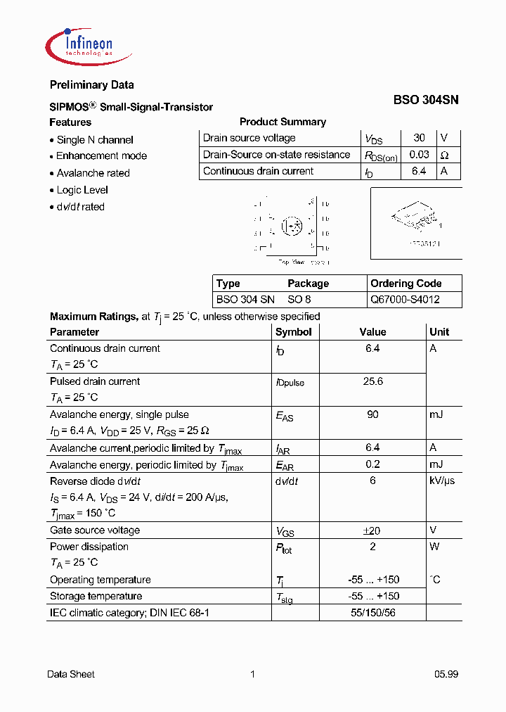 BSO304SN_1929473.PDF Datasheet