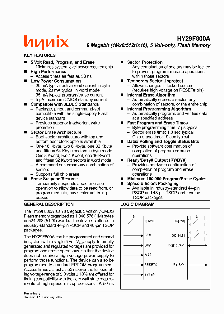 HY29F800ABT-55_1932929.PDF Datasheet