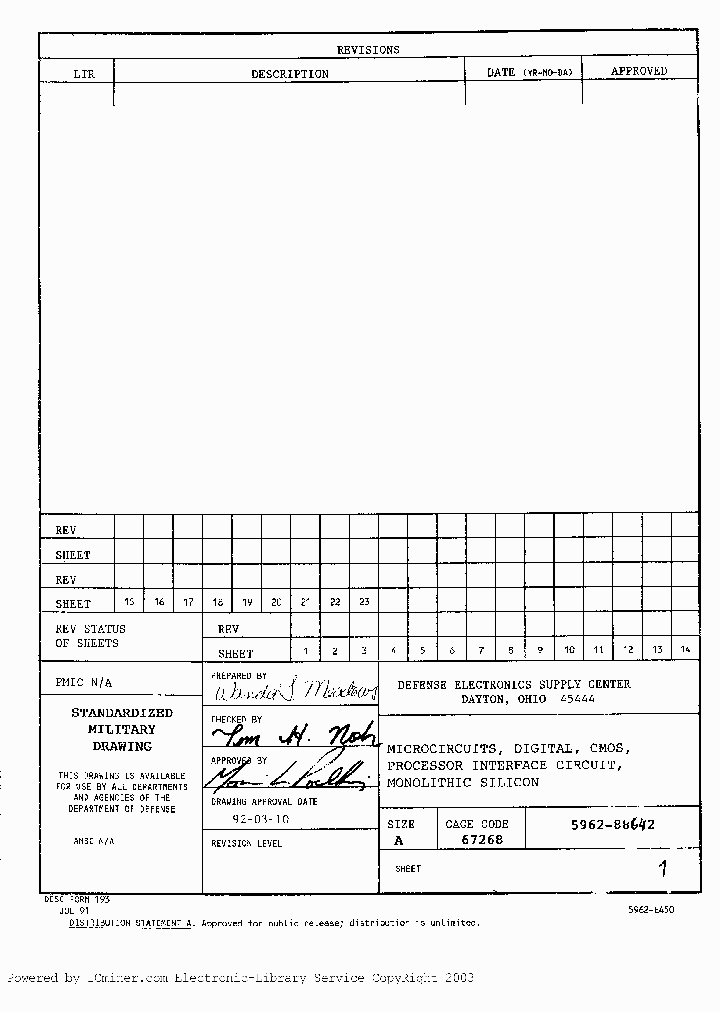 5962-8864205TX_1933290.PDF Datasheet