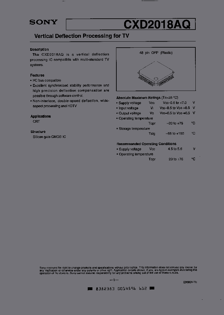 CXD2018AQ_1933309.PDF Datasheet
