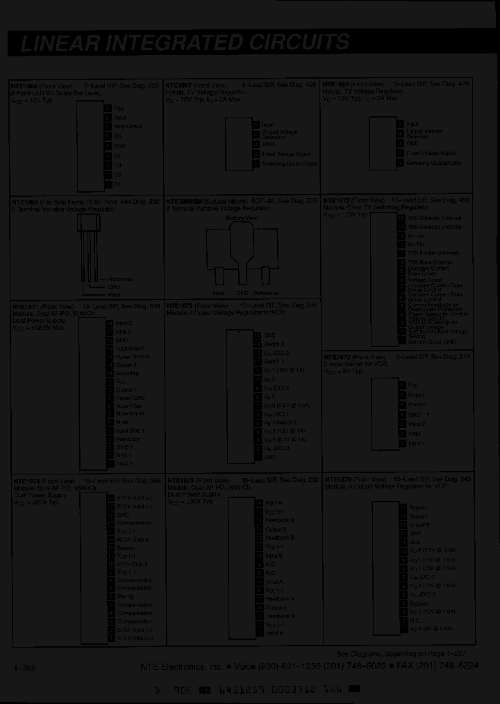 NTE1873_1934281.PDF Datasheet
