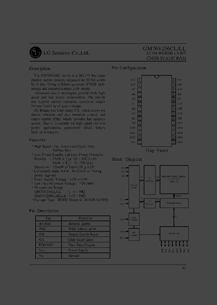 GM76V256CLET-85_1934322.PDF Datasheet