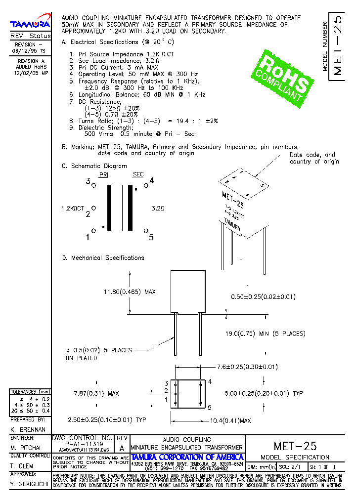 MET-25_1934497.PDF Datasheet