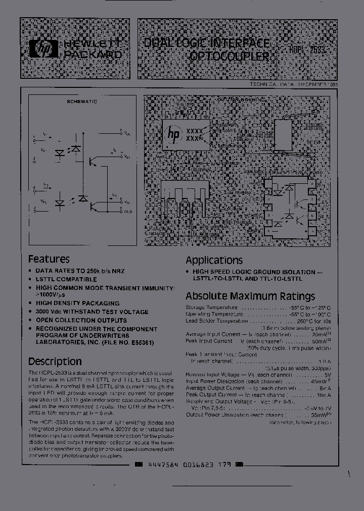 HCPL2533_1935050.PDF Datasheet