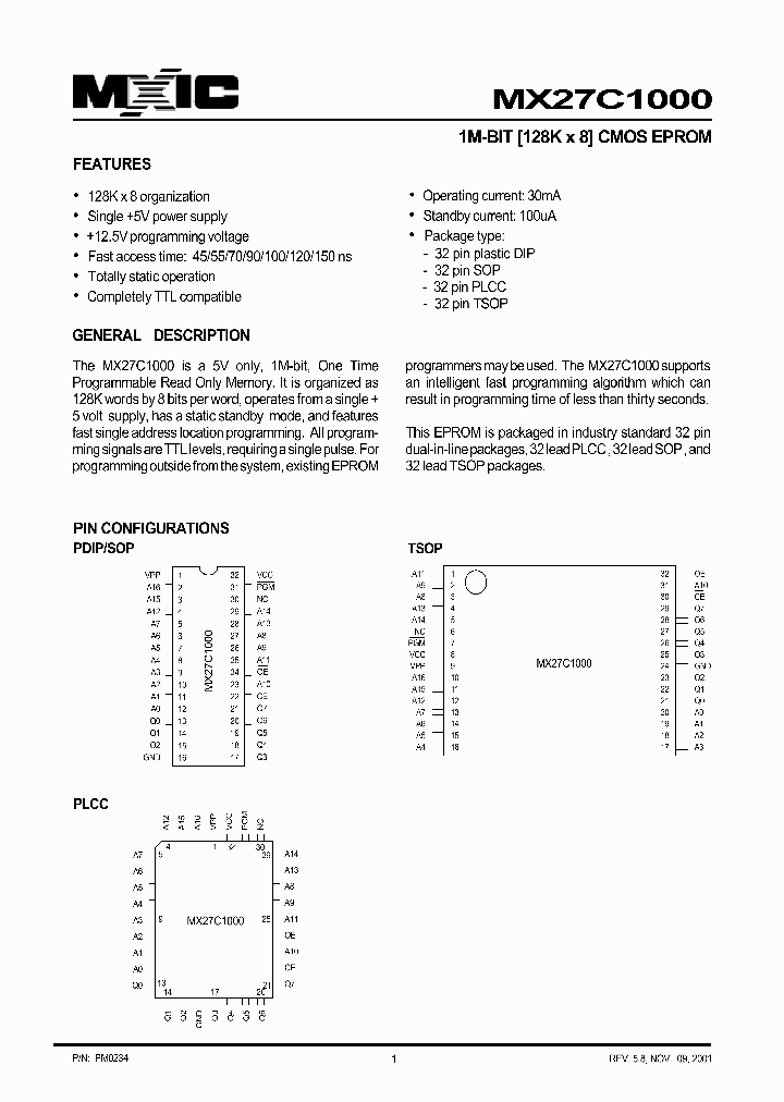 MX27C1000PI-70_1937860.PDF Datasheet