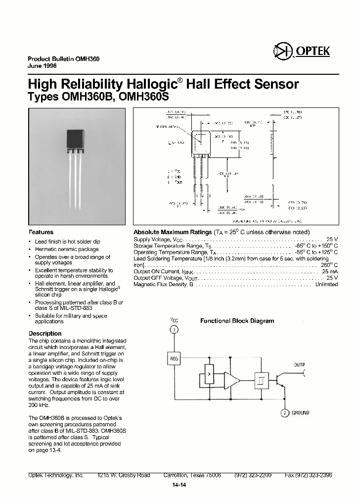 OMH360S_1940008.PDF Datasheet