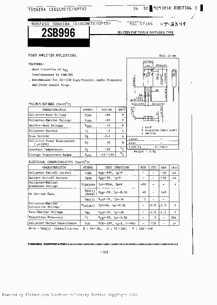 2SB996_1941451.PDF Datasheet
